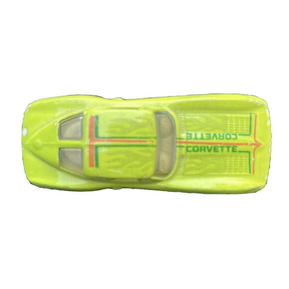 Hot Wheels 1979 Lime Green Corvette Stingray Mattel Split Window Malaysia -Nice! - Picture 5 of 7